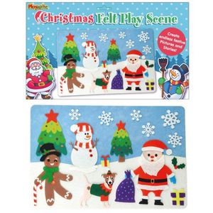 Christmas Felt Scene