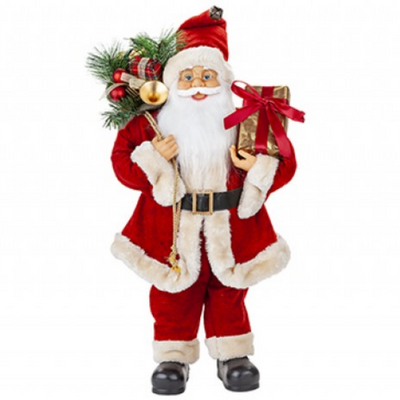Luxury Standing Red Santa (60cm)