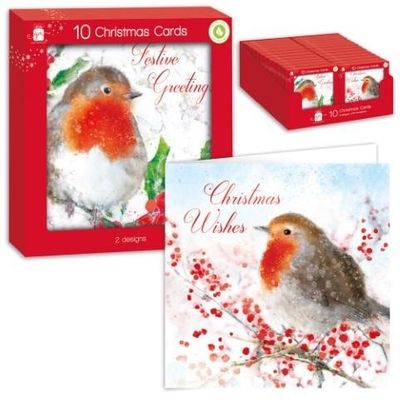 Robin Christmas Cards 