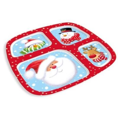 Christmas Melamine Tray 