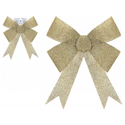 Gold Gift Bow (37 X 49 X 13cm)