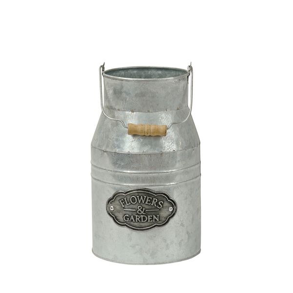 Metal Milk Jug Silver - 25cm 