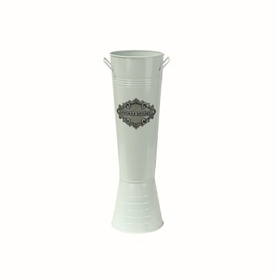 Slim Flower Vase White - 52cm 