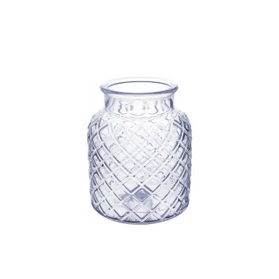 Haversham Vase Clear H16 x 13.5cm