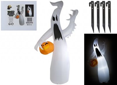 Inflatable ghost with lights