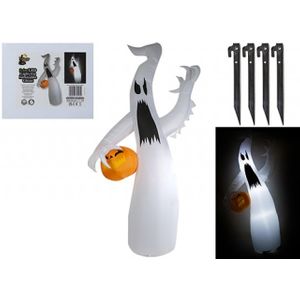 Inflatable ghost with lights