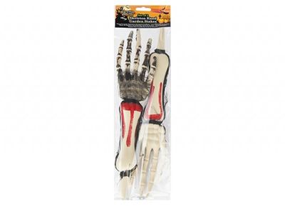 Skeleton Hand Garden Stakes