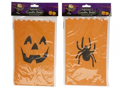 spooky candle bags