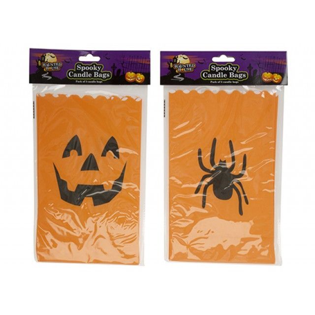 spooky candle bags