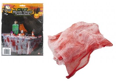 bloody gauze decoration