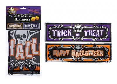 Foil Halloween Banners