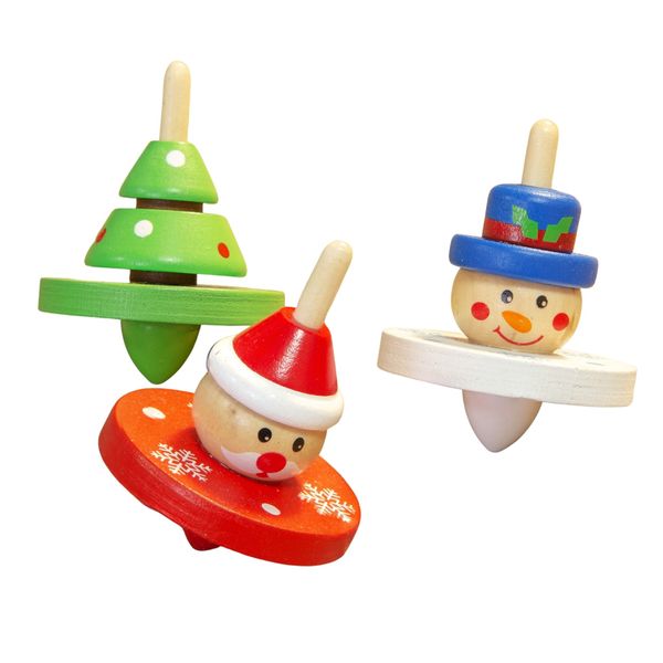 Christmas Spinning Tops