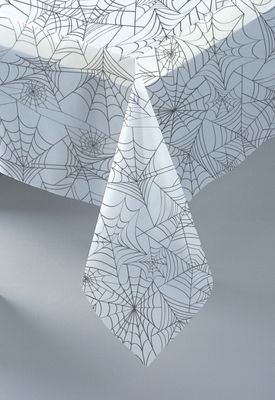 Clear Spider Web Tablecover