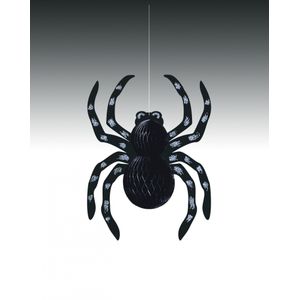 Hanging Glitter Spider Decoration (14 Inch)