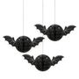 Bat Honeycomb Hanging Decorations