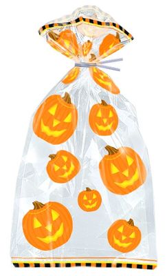 Pumpkin Glow Cello Bags