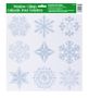 Glitter Snowflake Window Stickers