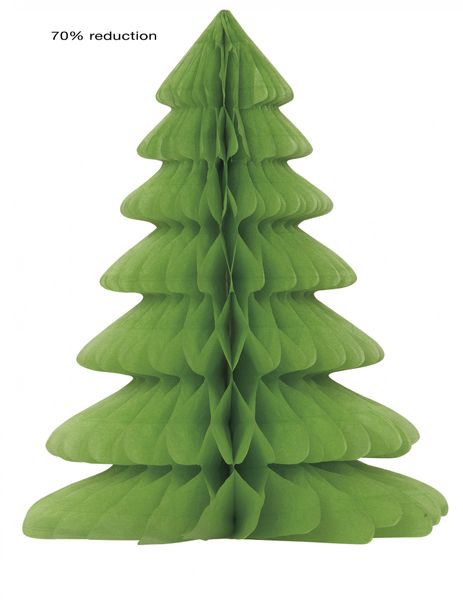 Christmas Tree Honeycomb Centrepiece (12 Inch)