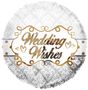 ECO Balloon - Wedding Wishes - 18 inch