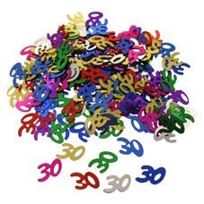 Multi Coloured 30s Confetti