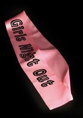 Girls Night Out Sash