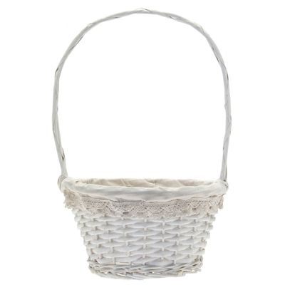 27.5cm Victoria Lace Rim Basket
