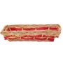 Red / Gold Rectangular Tray