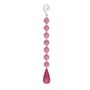 25cm Fuchsia Teardrop Garland