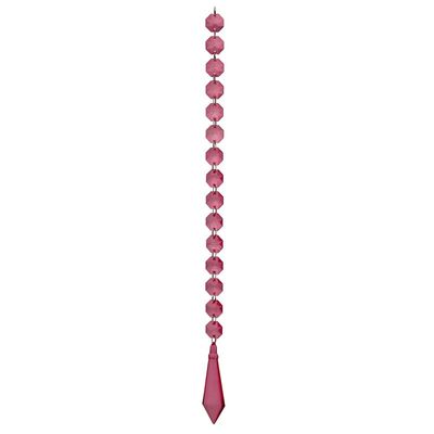 50cm Cerise Prism Garland