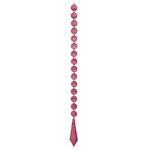 50cm Cerise Prism Garland