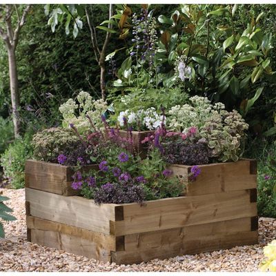 Forest Garden Caledonian Tiered Raised Bed