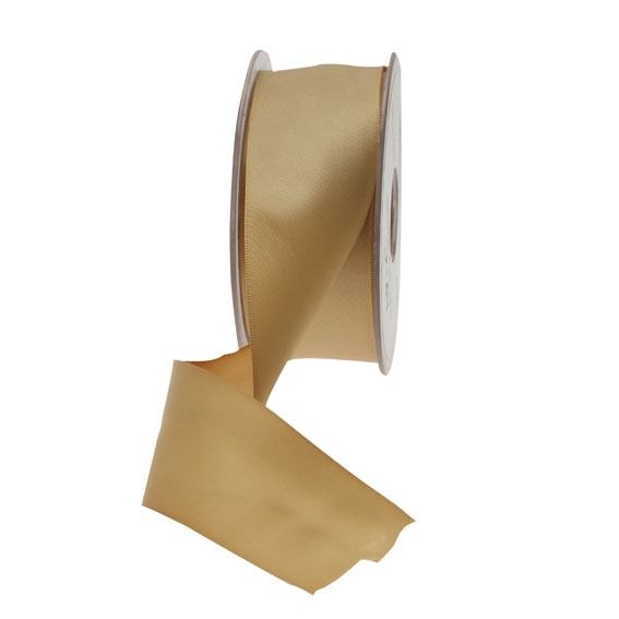 35mm Gold Satin Ribbon