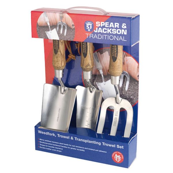 Spear and Jackson Traditional Stainless Steel Tool Set