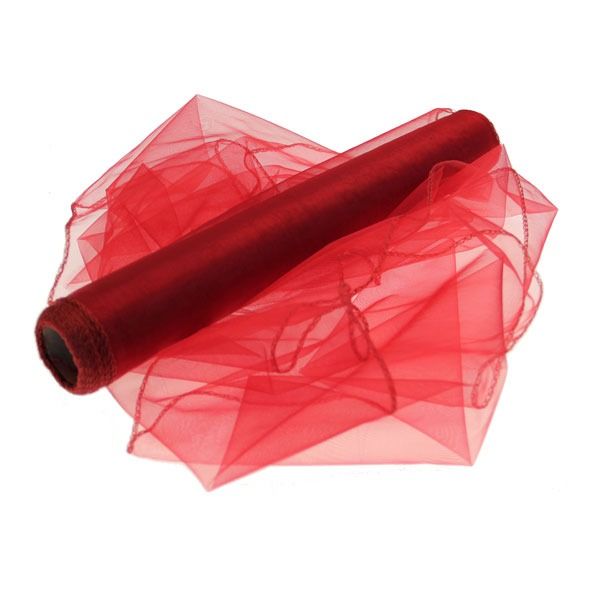 Claret Organza Roll