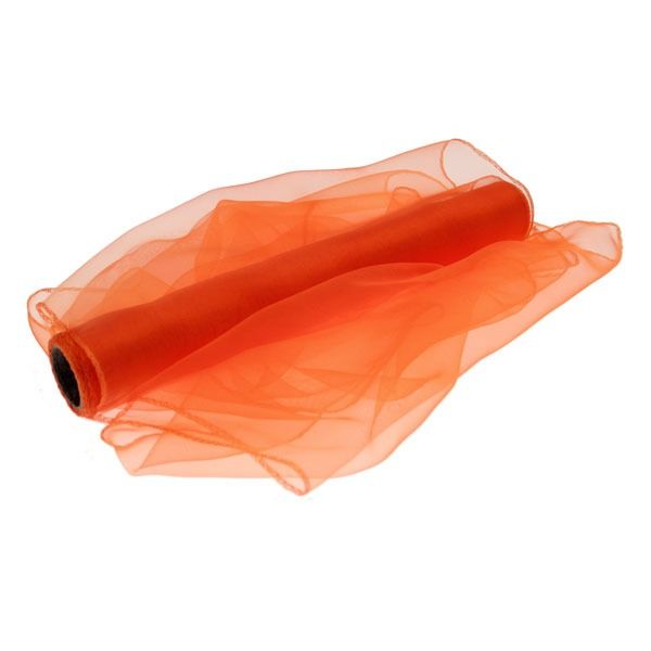 Dark Orange Organza Roll