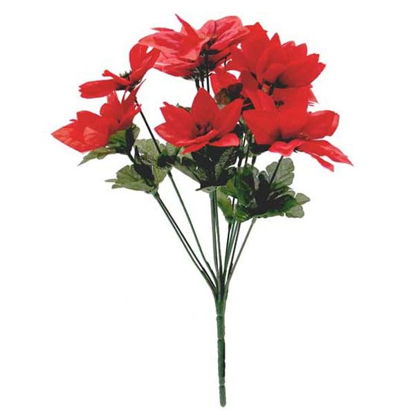 Red Poinsettia Bush - Large