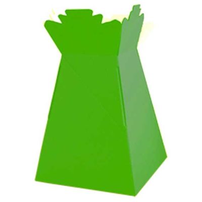 Lime Green Living Vase