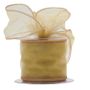 70mm Gold Chiffon Ribbon