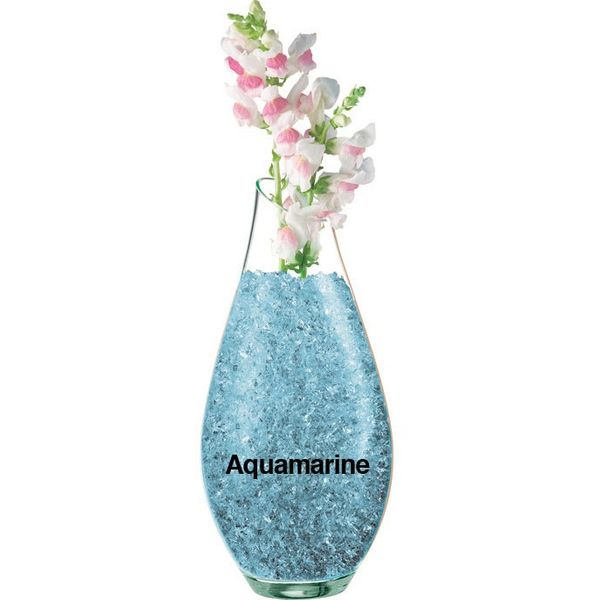 Aquamarine Crystal Accents