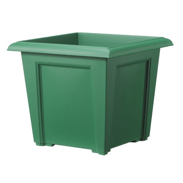 Regency Square Planter - Green