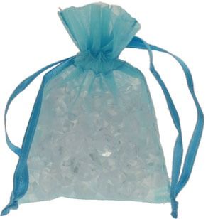 Baby Blue Organza Favour Bag