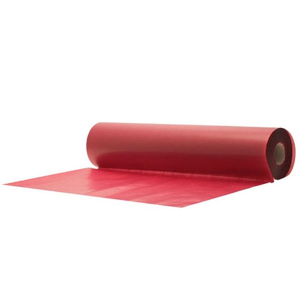 Red kraft shop paper