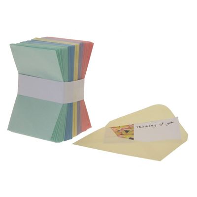 Coloured Assorted Envelopes