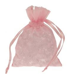 Baby Pink Organza Favour Bag