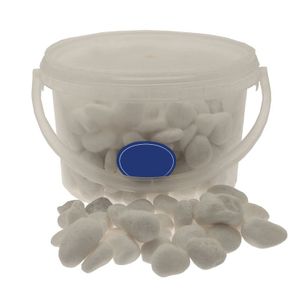 Small Snow White Pebbles