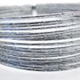 Silver Diamond Cut Wire