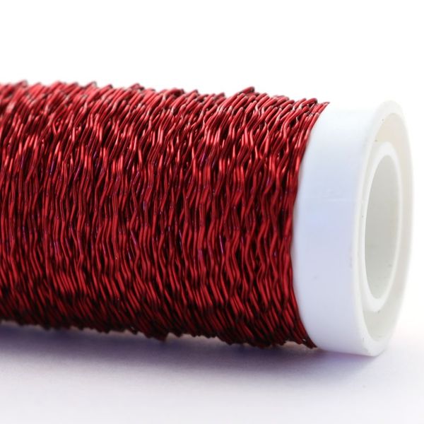 Red Bullion Wire