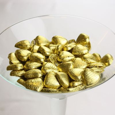 Gold Choc Heart