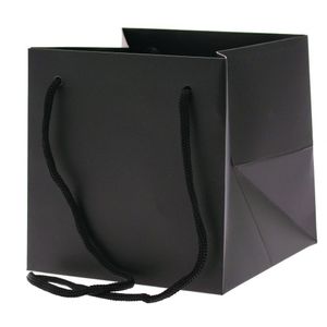 Small Black Hand Tie Bag