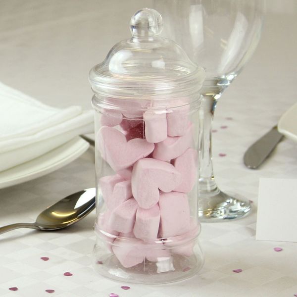 Mallow Hearts Candy Jar